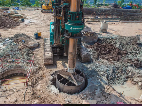 3.5米直径高效入岩，他携FH至尊智能旋挖名动山城
