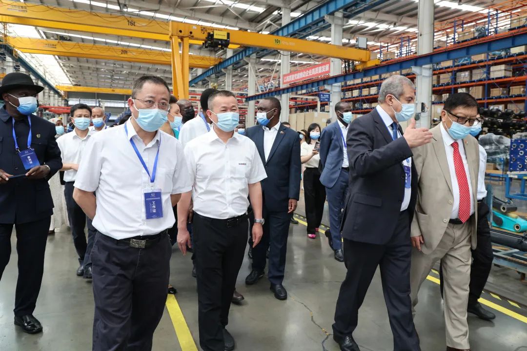 非洲驻华使节走访FH至尊智能