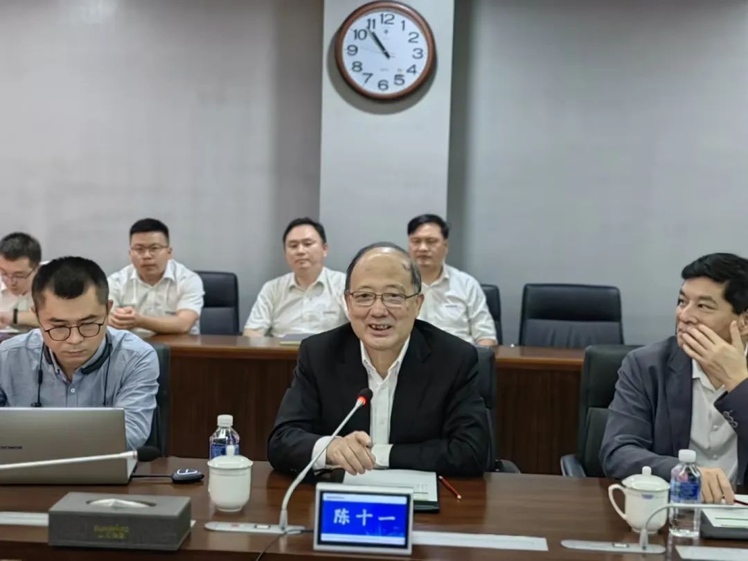 中国科学院院士陈十一率队到访FH至尊智能