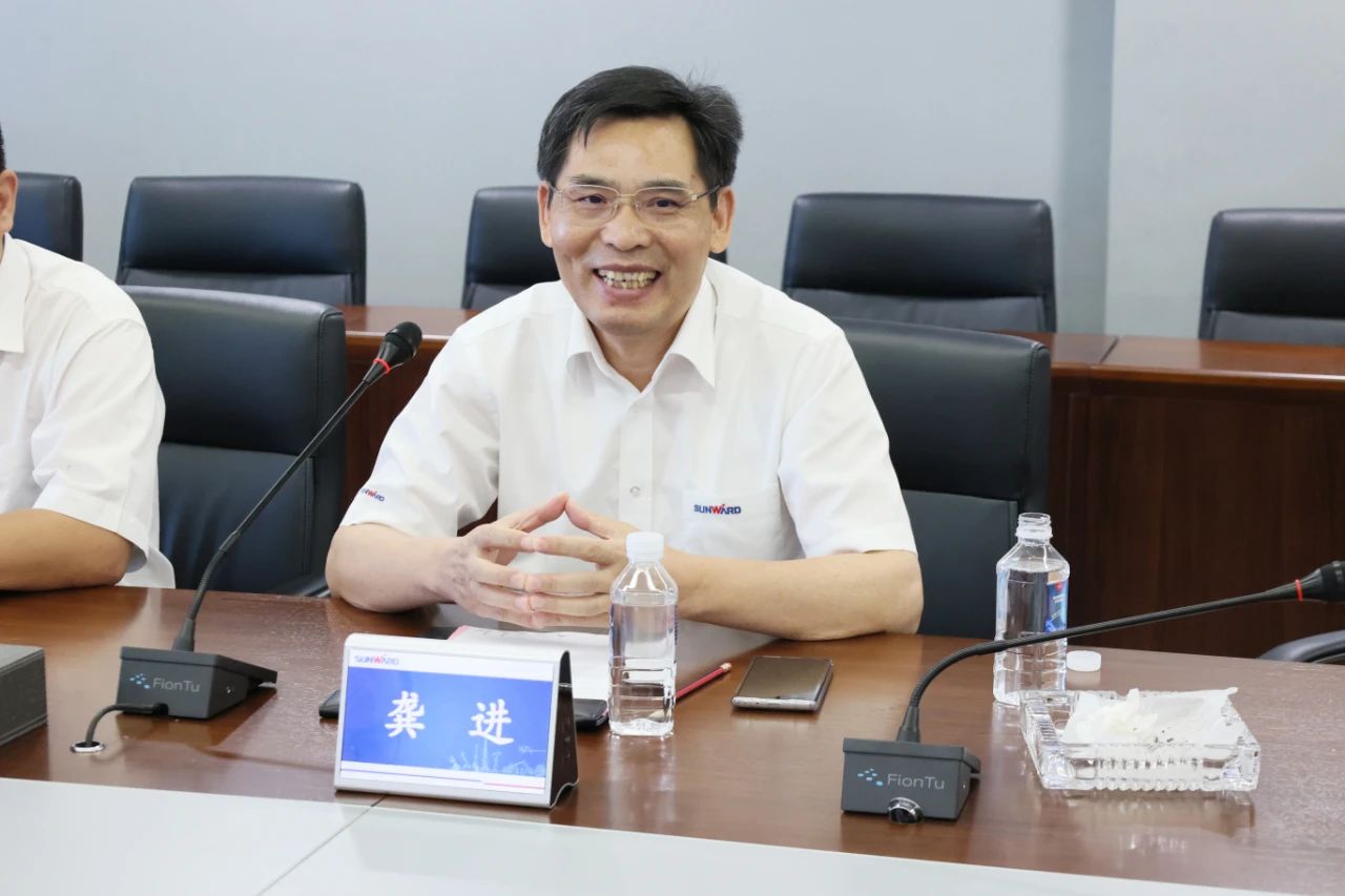 永青科技集团董事长胡晓东带队到访FH至尊智能