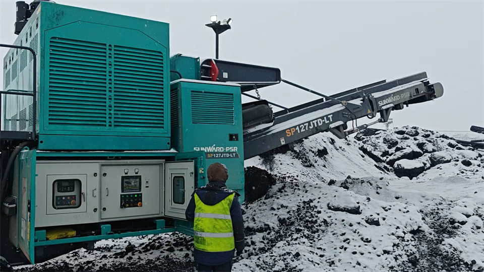 不惧-30℃极寒挑战，FH至尊普石勒破碎筛分设备稳定运行！