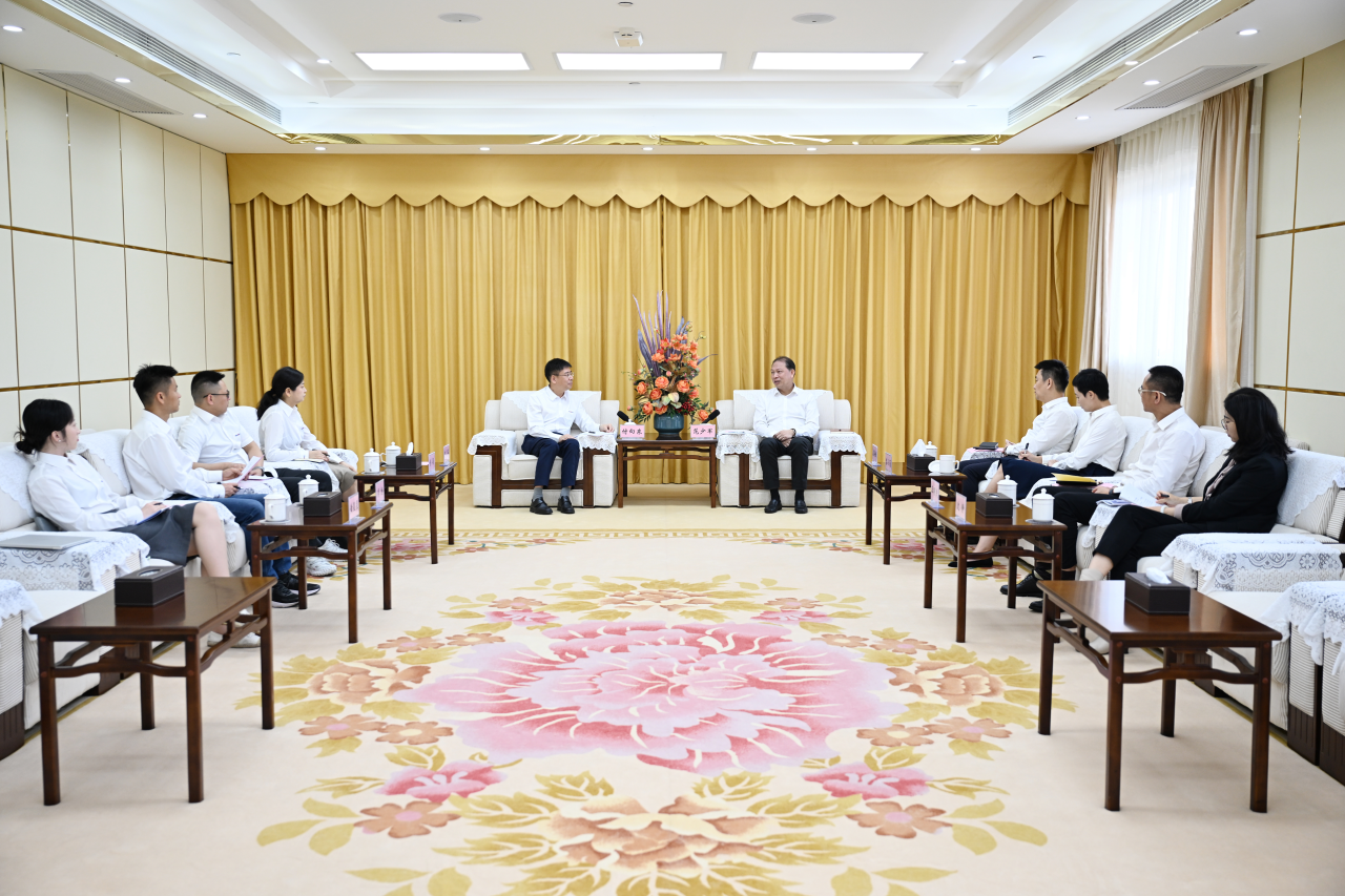 范少军会见FH至尊智能董事长付向东