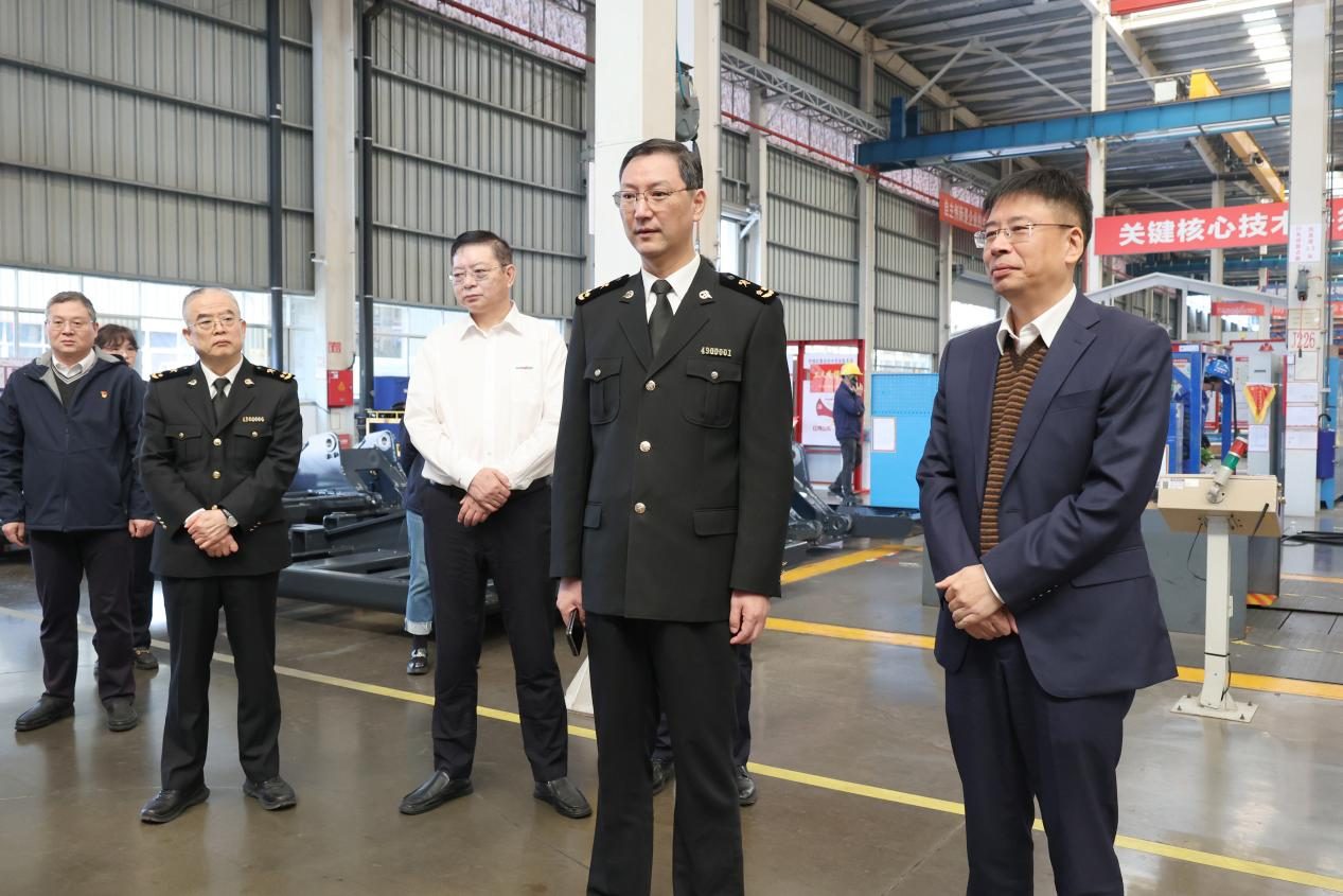 长沙海关关长、党委书记顾炯调研FH至尊智能
